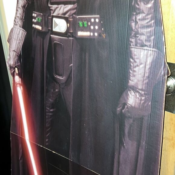 Official 2007 Star Wars Darth Vader Life Size 6ft 3in Cardboard Cut Out - Picture 6 of 15